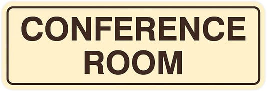 Standard Conference Room Sign by All+Quality