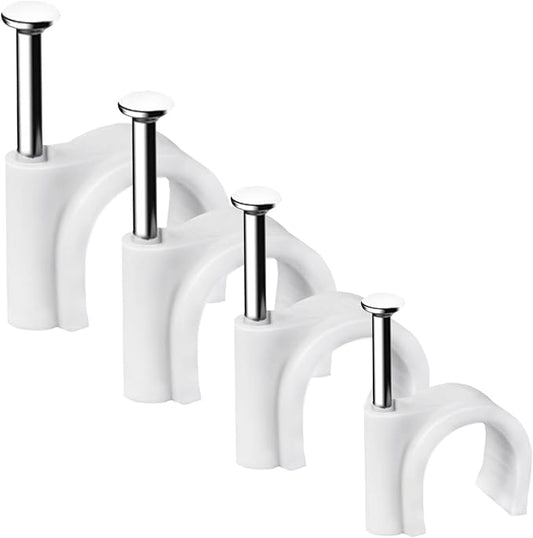 Abnii Cable Clips, 4mm 6mm 8mm 10mm, Wire Wall Clips by Abnii