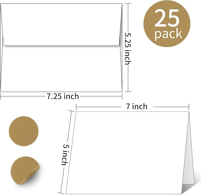 Blank Cards With Envelopes 5x7 - Image 3