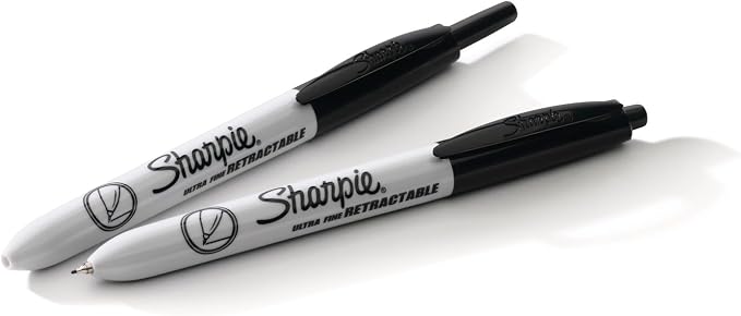 Sharpie Retractable Permanent Markers, Ultra Fine Point - Image 3