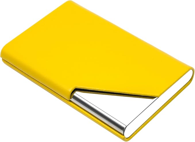 Padike Business Card Holder, Upgraded Leather Business Card Case Pocket Card by padike