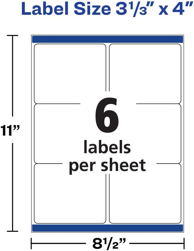 Avery Durable Waterproof Shipping Labels - Image 5