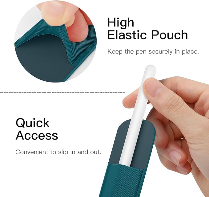 MoKo Pencil Holder Sticker Fit Apple Pencil Pro, Apple Pencil, Apple Pencil - Image 5