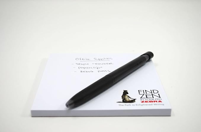 Zebra Pen, bLen Retractable Gel Pens, Medium Point 0.7mm, Rapid Dry Gel Ink - Image 3
