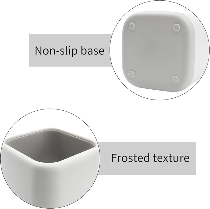 ZUFECY Pen Holder Stand for Desk, Scandinavian Design Desk Organizer Makeup - Image 3