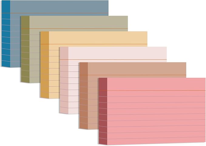 3x5 Index Cards Ruled Lined, Lined Ruled Notecards by EHME+EHME+EHME