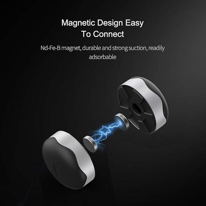 Hagibis Laptop Cooling Pad, Ergonomic Laptop Stand Small Invisible Cooler Ball - Image 3