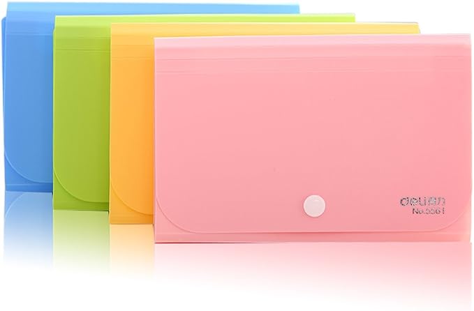 Expanding File Folder, Subdivision Accordion File Folder Mini Organizer PP - Image 5