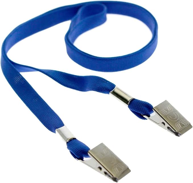 10 Pack - Double Ended Lanyards - Comfortable Premium Economy Neck Strap Ear by SpecialistID