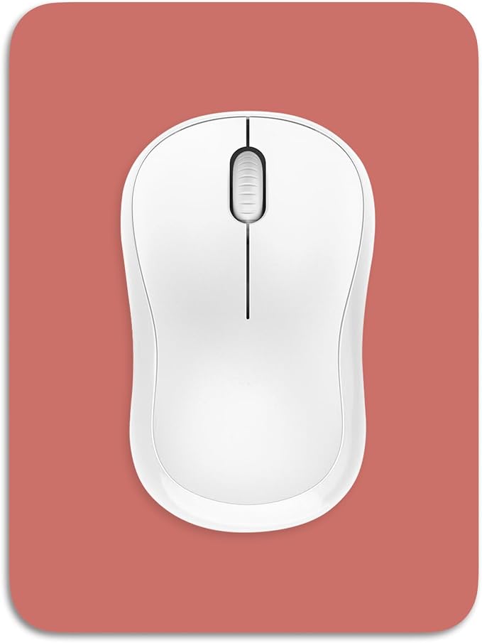 Dapesuom Small Mouse Pad, 6 x 8 Inch Thick Rubber Premium-Textured Non-Slip by Unknown