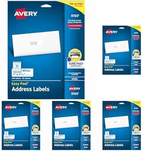 Avery Easy Peel Printable Address Labels by Avery