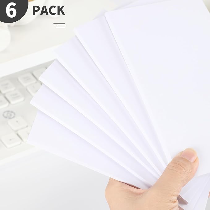 QiCheng Note Pads Memo Pads Small Notepad 50 Sheets 4X6 note pad Scratch Pads - Image 6