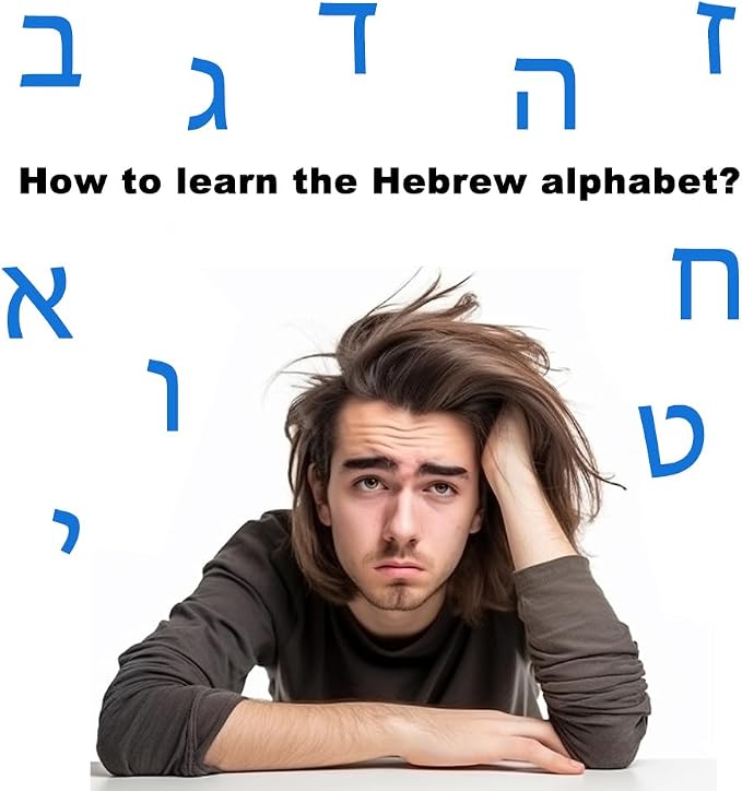 Hebrew Biblical Alphabet Syllabary Flash Cards – Alef Bet Letter Educational - Image 2