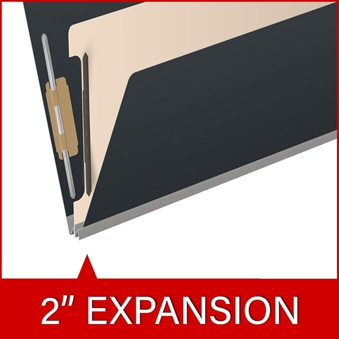 Ecom Folders Top Tab Pressboard Classification Folders | Legal Size 25 Pt Stock - Image 7