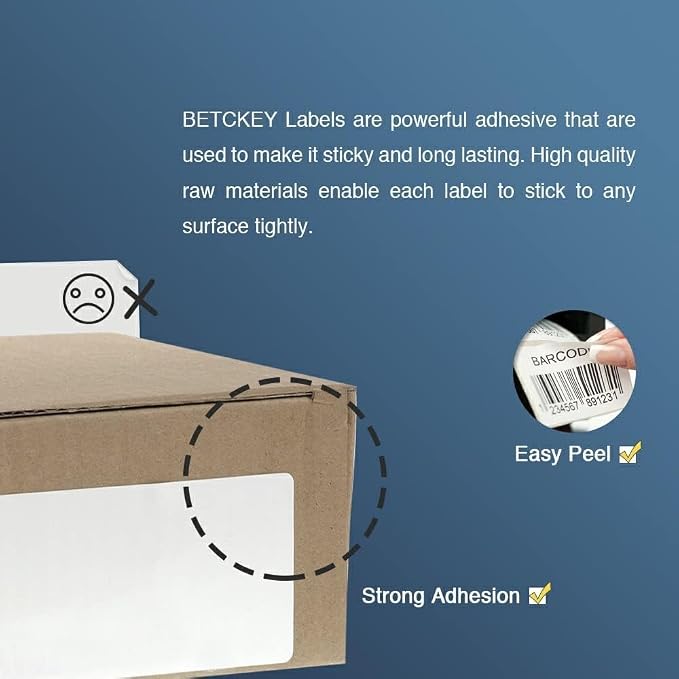 BETCKEY - Compatible Shipping Labels Replacement - Image 4