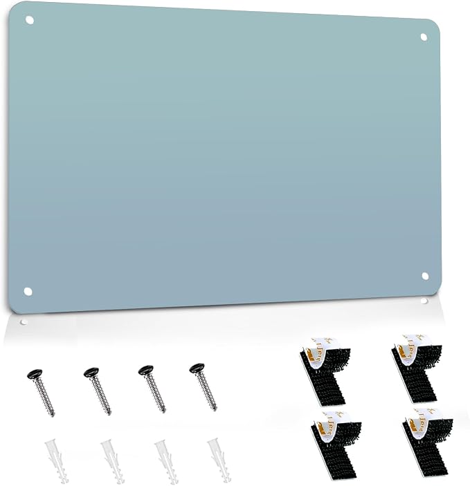 Magnetic Board 17.5" x 11.4" Magnet Bulletin Board is Suitable by Beclumas