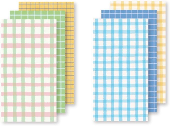 Monolike Triple Memopad Unmatched Friends Check 2P B Set by Onlythingsilike