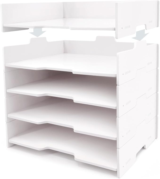 SONGWAY 5-Tier Stackable Paper Tray by SONGWAY