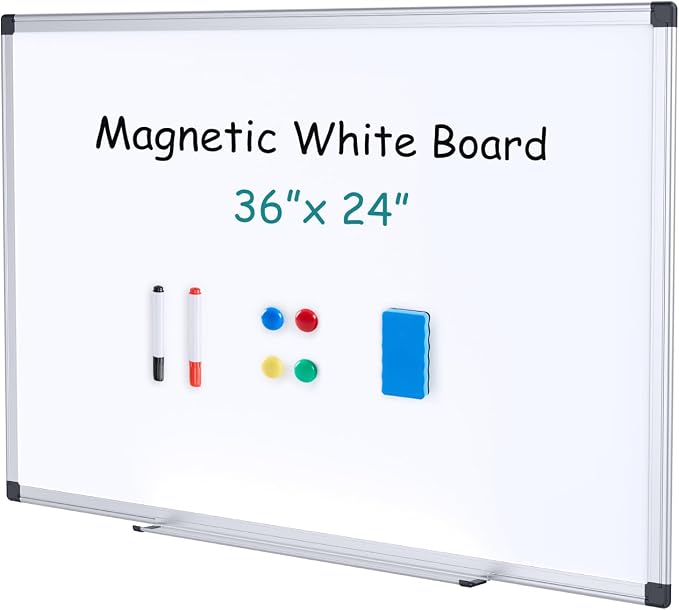 OLIXIS Magnetic White Board, Dry Erase Board by OLIXIS