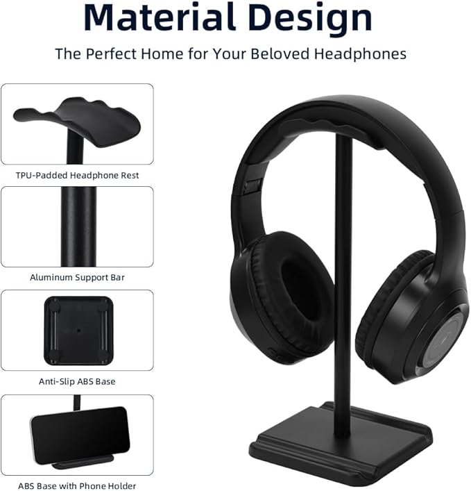 Headphone Stand, Headset Holder - Image 3