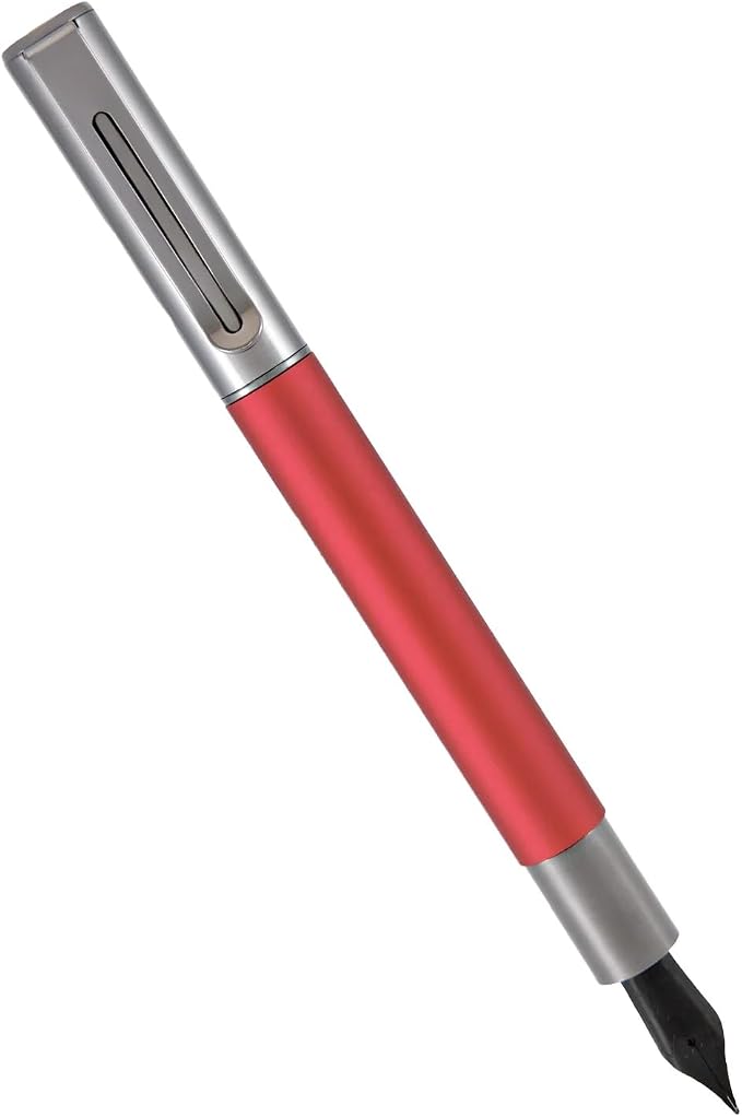 Monteverde USA Ritma Fountain Pen in Red – Broad Nib, Bold JoWo Stainless Steel - Image 2
