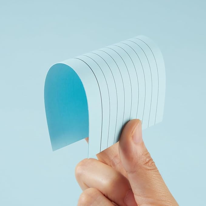100 Sheets 3x5 Colored Ruled Note Cards Index Cards, 5 Blue | 250 GSM Heavy - Image 3