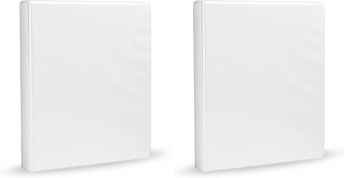 Amazon Basics 3-Ring Binder, Customizable, by AmazonBasics