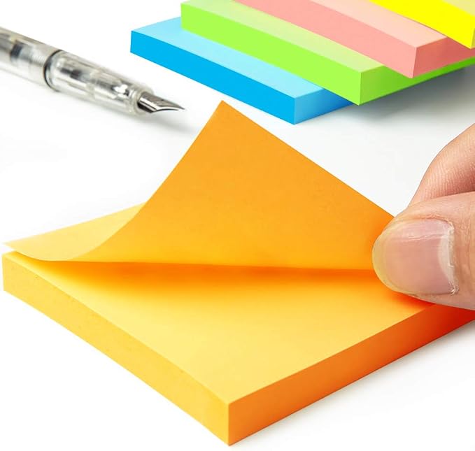 16 Pads Pop Up Sticky Notes 3x3 Refills Bright Colors Self-Stick Notes Pads - Image 5