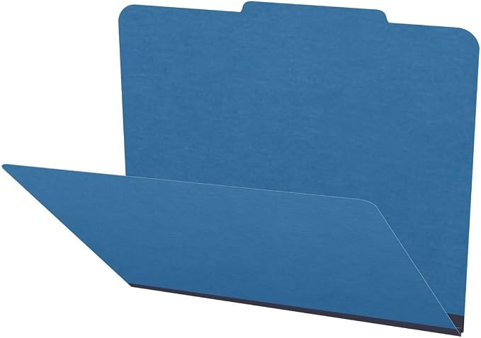 Ecom Folders Top Tab Pressboard File Folders | Letter Size 25 Pt Stock by Ecom+Folders