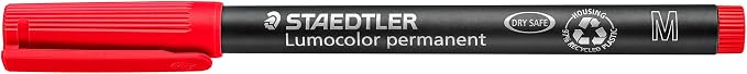 STAEDTLER 317-2 Lumocolor Universal Permanent Medium Pens by Staedtler