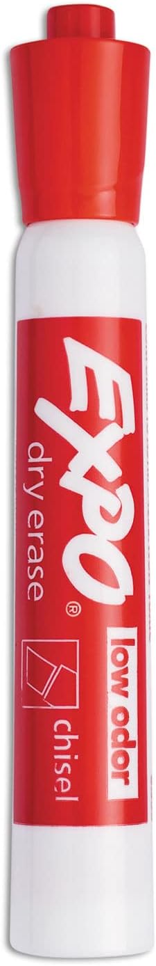 EXPO Dry Erase Markers, Low Odor Ink, Chisel Tip - Image 4