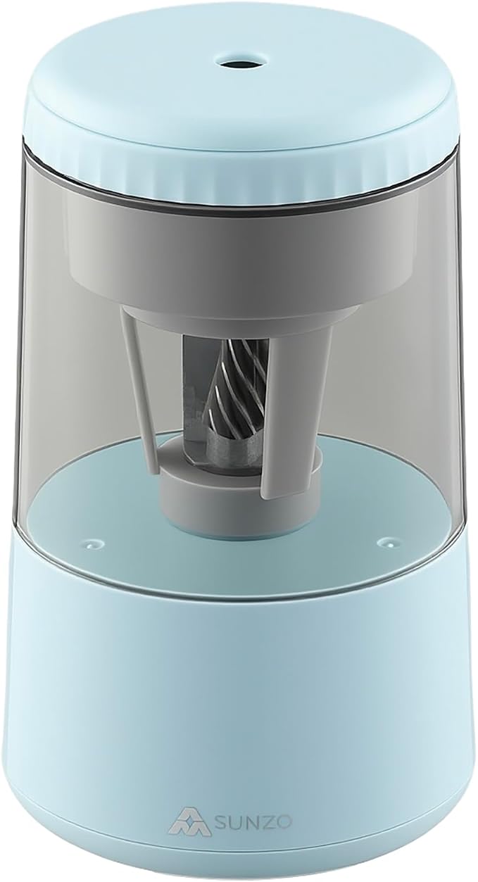 SUNZO Electric Pencil Sharpener, Fully Automatic Sharpener by Unknown