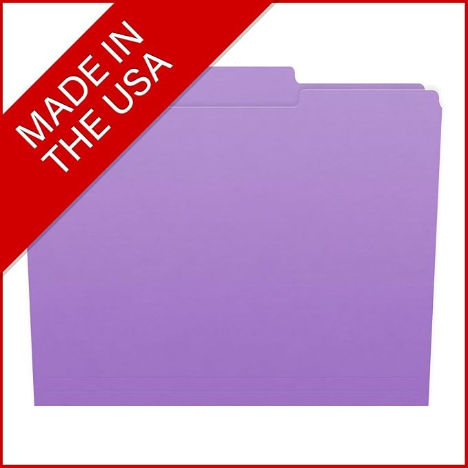 Ecom Folders Top Tab File Folders | Letter Size 11 Pt Stock - Image 9