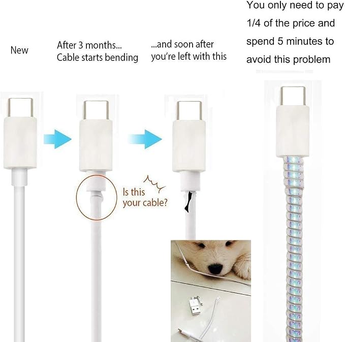 Cable Protector Animal Proof Wire Repair, Cord Protector - Image 6