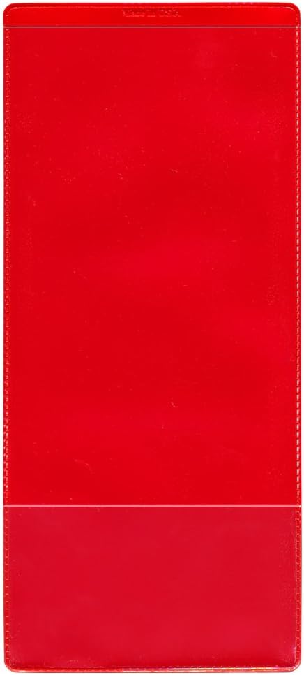 StoreSMART - Red Plastic Policy Holders - 50 Pack - INS30-R-50 - Image 2