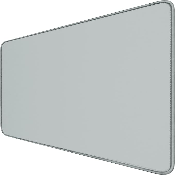 Large Gaming Mouse Pad with Stitched Edges, Durable Non-Slip Natural Rubber Base by Hsmienk