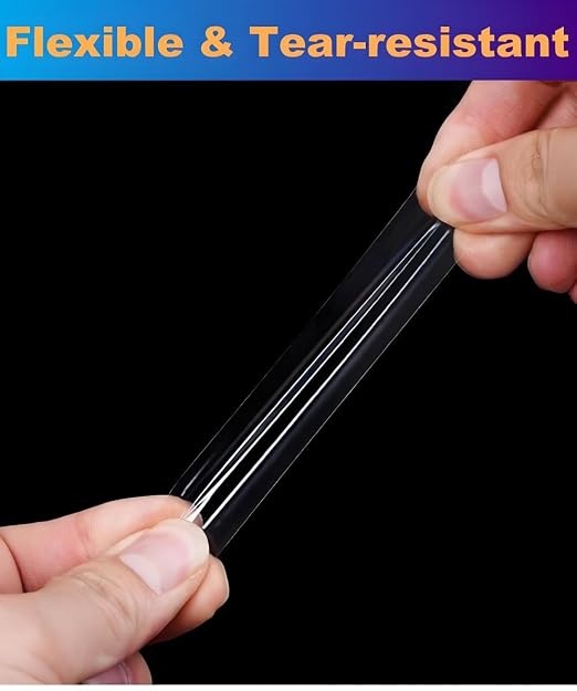 Super Thin Double Sided Adhesive Tape 1Inch x 66Feet Transparent Sticky Tape - Image 6