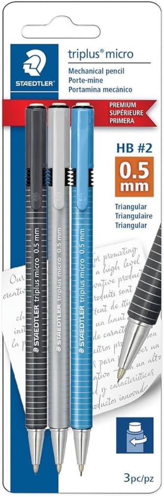 STAEDTLER Triplus Micro Mechanical Pencils 0.5mm lead, Retractable - Image 2