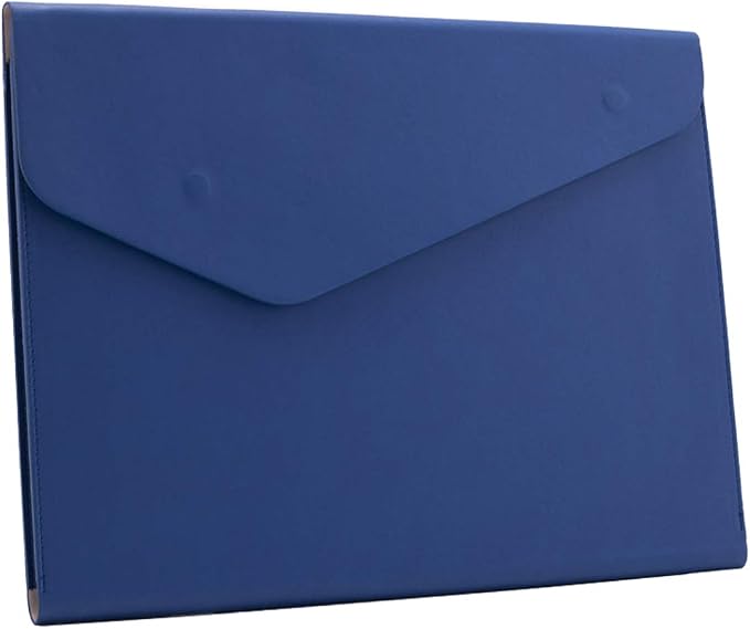 PU Leather A4 File Folder Document Holder Waterproof Portfolio Envelope Folder by enyuwlcm