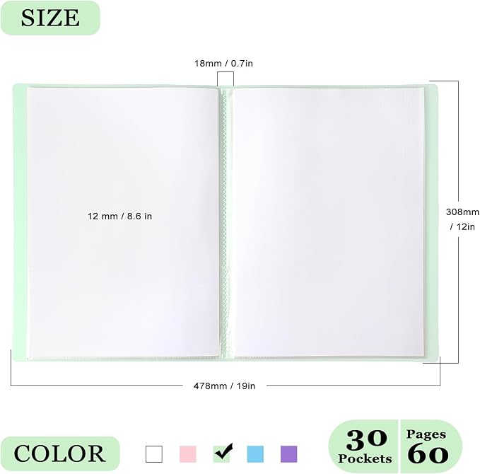Tamaki Binder with Plastic Sleeves - Image 2