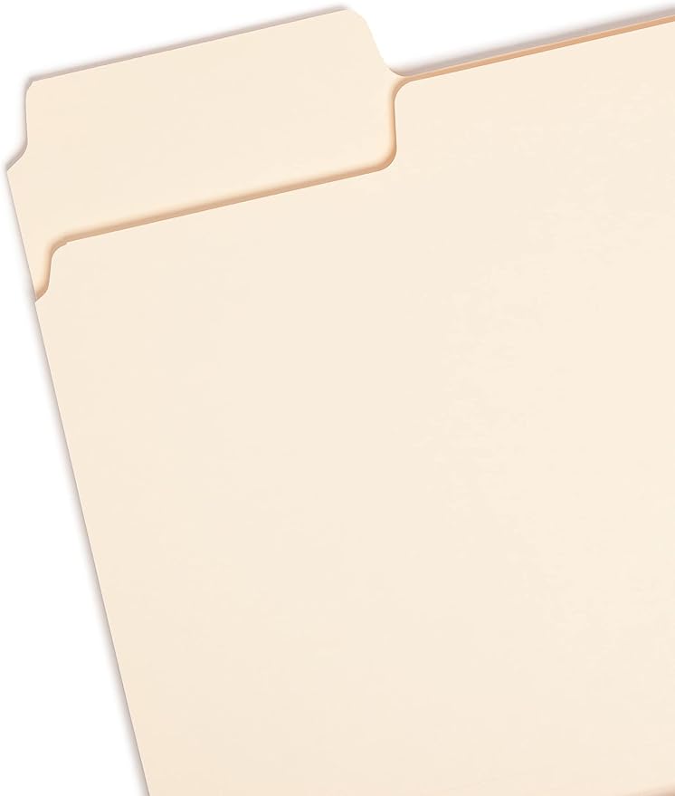 Smead SuperTab Heavyweight File Folder, Oversized 1/3-Cut Tab, Letter Size - Image 2