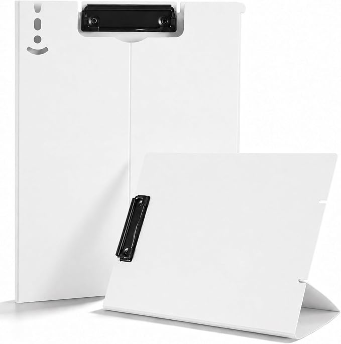 Free Standing Clipboard Foldable and Desktop Document Stand by Wiooffen