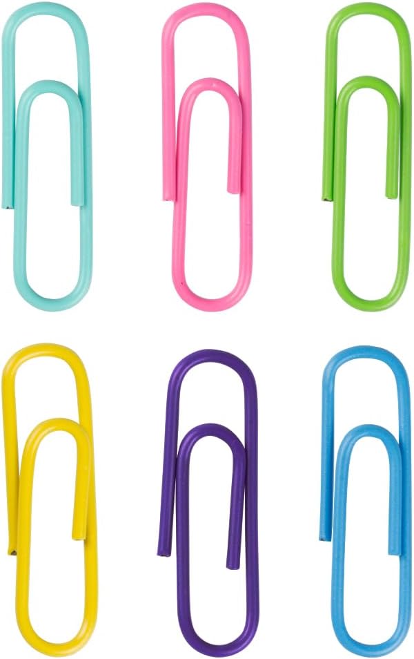 JAM PAPER Colorful Standard Paper Clips - Image 2