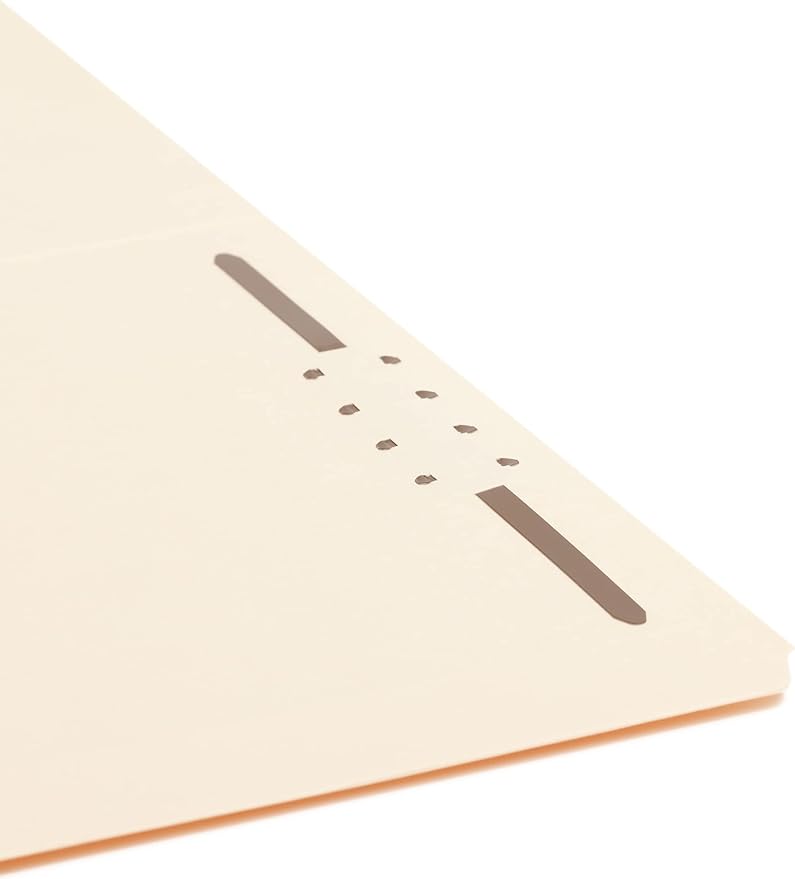 Smead Fastener File Folder, 1 Fastener, Reinforced Straight-Cut Tab, Legal Size - Image 7