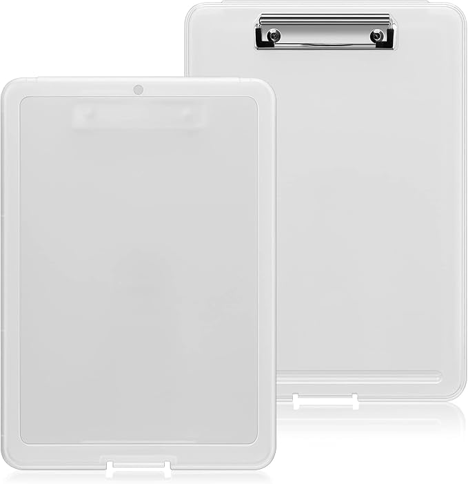 SITHON Nursing Clipboard with Storage, Heavy Duty Portable Writing Clipboard - Image 7