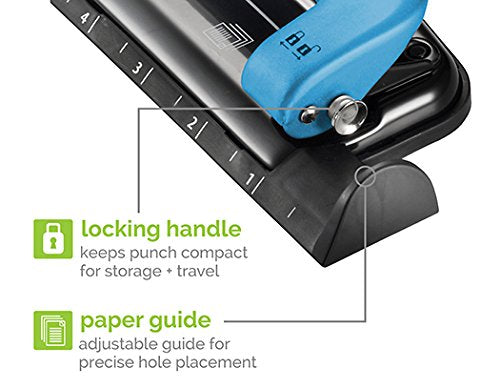 Bostitch Office EZ Squeeze™ Reduced Effort 3-Hole Punch, 12 Sheets - Image 6