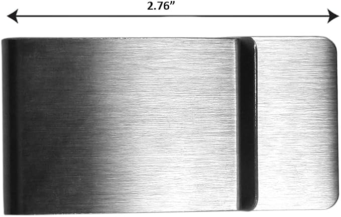 Siskiyou Sports NCAA Unisex Black and Steel Money Clip - Image 3