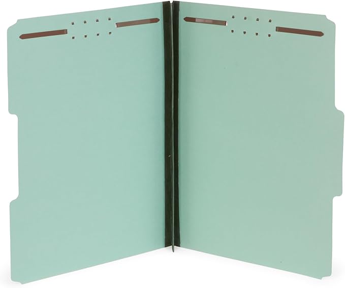 Blue Summit Pressboard File Folders, 2 inch Expansion Pressboard Folders Letter by BlueSummitSupplies