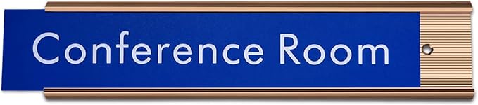 10 Pack 2” x 10” Aluminum Name Plate Holders - Image 4