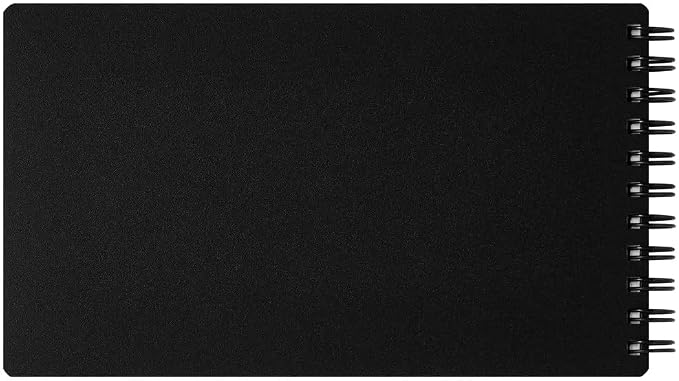 Maruman Mnemosyne Grid Notebook- Horizontal 3.94" x 7.09" Layout, 80 Sheets / - Image 3